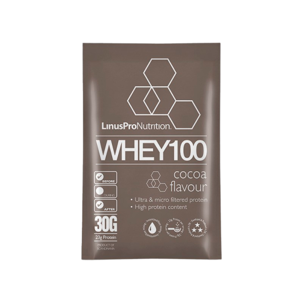 LinusPro Whey100 Brev - Chokolade (30g)