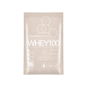 LinusPro Whey100 Brev - Vanilje (30g)