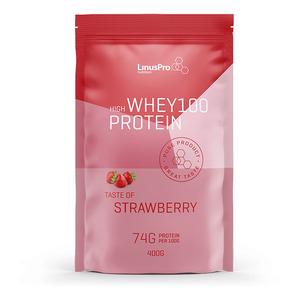 LinusPro Whey100 Strawberry - 400 g.