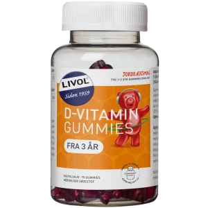 Livol Gummies D-vitamin 75 Pieces