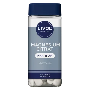 Livol MagnesiumCitrat + B6 Vitamin 150 Pieces