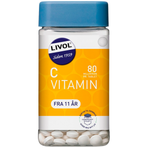 Livol Mono Normal C-vitamin 80 mg (280 tabletter)