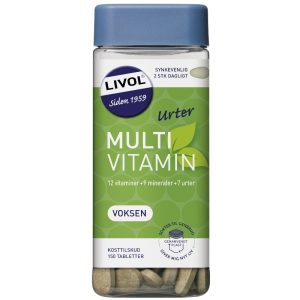 Livol Multivitamin m. Urter 150 Pieces