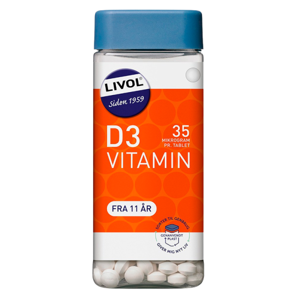 Livol Vitamin D 35 mcg (350 tabletter)