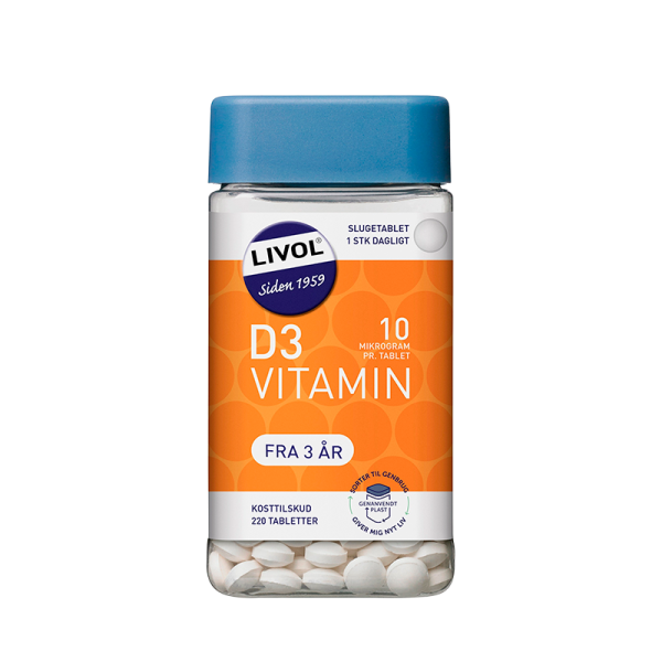 Livol Vitamin D3 (220 tab)