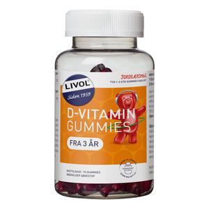 Livol Vitamin Gummies D-vitamin 10 Âµg - 75 stk.