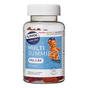 Livol Vitamin Gummies, Frugt - 75 stk.