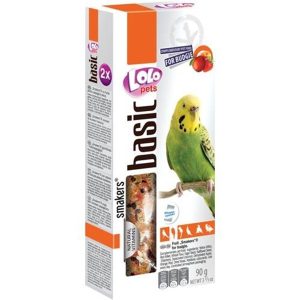 Lolo Pets 2xseed sticks budgie w.fruit