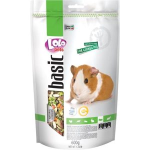 Lolo Pets Guinea pig feed complete 600g resealable