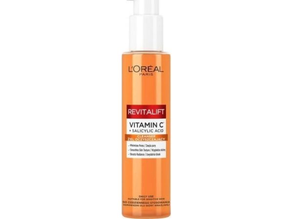 L'oreal Paris Revitalift Ansigtsrensegel Med C-Vitamin Og Salicylsyre 150 Ml