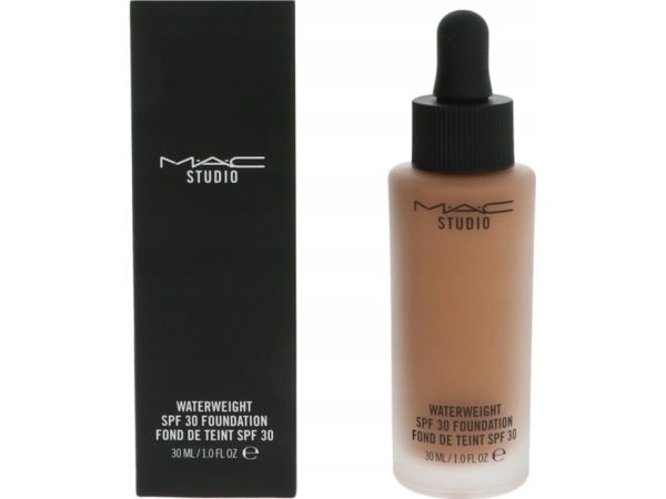 Mac Mac, Studio Waterweight, Vitamin E, Long Lasting, Liquid Foundation, Nc45, Spf 30, 30 Ml For Women