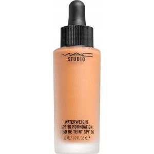 Mac Mac, Studio Waterweight, Vitamin E, Long Lasting, Liquid Foundation, Nc50, Spf 30, 30 Ml For Women