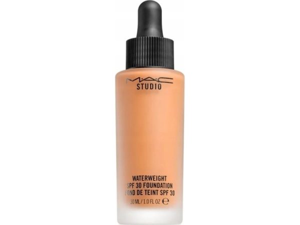 Mac Mac, Studio Waterweight, Vitamin E, Long Lasting, Liquid Foundation, Nc50, Spf 30, 30 Ml For Women