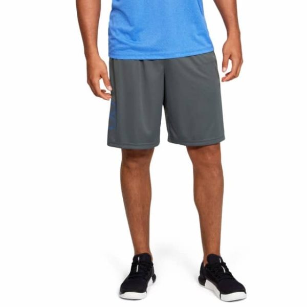 Mænds Under Armour - Tech Graphic Shorts - Stealth Grey S