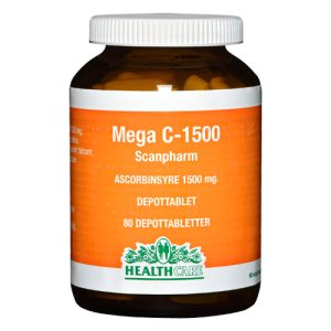 Mega C 1500 mg Health Care (80tab)