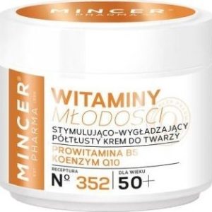 Mincer Mincer Pharma Vitamins Of Youth Stimulating And Smoothing Semi-Fat Creme 50+ No. 352 50Ml - 590591