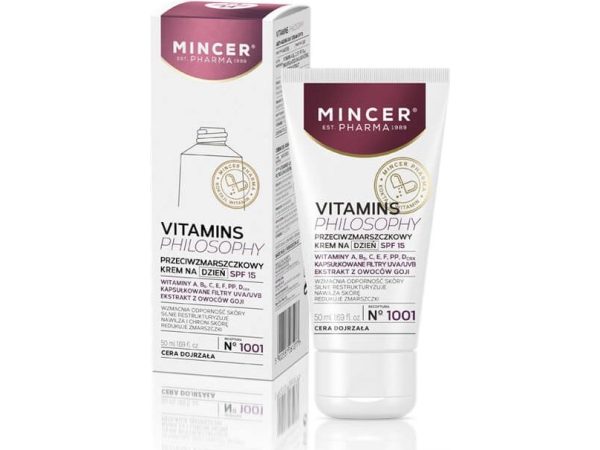 Mincer Vitamins Philosophy Anti-Wrinkle Day Cream No. 1001 50Ml