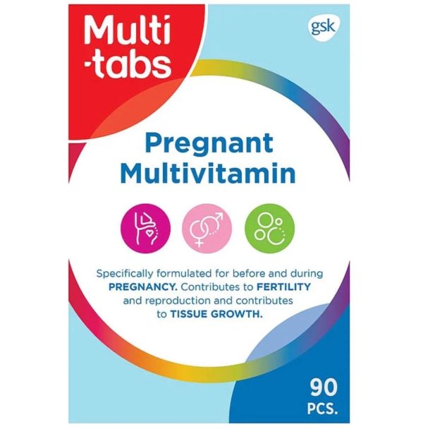 Multi - tabs Pregnant, til før og under graviditet, 90 tabletter - Multi - tabs - Vitamins - Buump