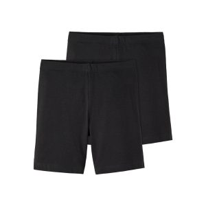 NAME IT 2-Pak Cykelshorts Vivian Black