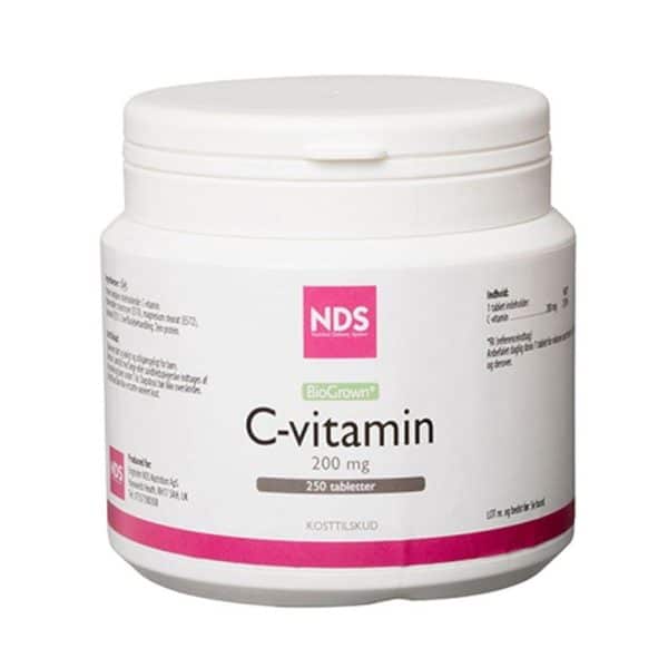 NDS C-200 Vitamin (250 tab)