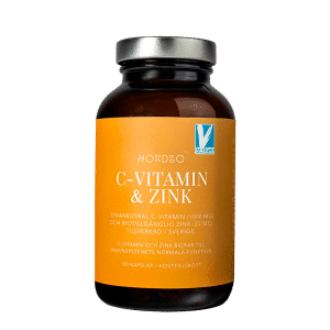 NORDBO C-vitamin & Zink (100 kap)