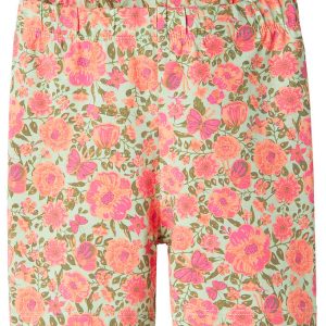 Name It Cykelshorts - NmfVayo - Silt Green m. Blomster