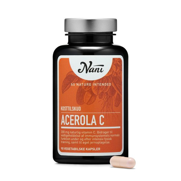 Nani Acerola C Vitamin på planteform 90 stk.