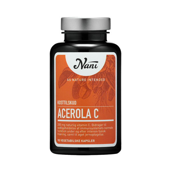 Nani Food State Acerola C-vitamin (90 kapsler)