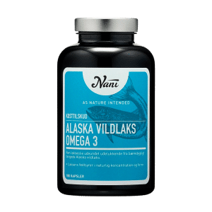 Nani Food State Omega 3 Alaska Vildlaks (180 kapsler)