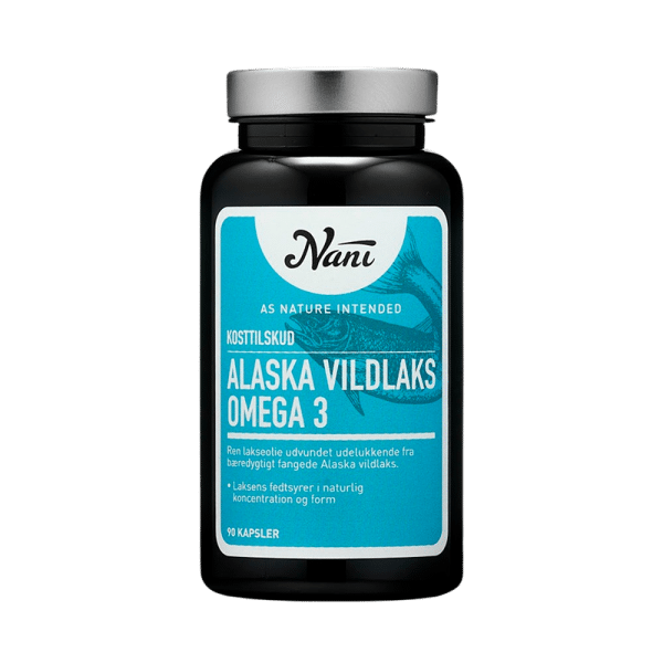 Nani Food State Omega 3 Alaska Vildlaks (90 kapsler)