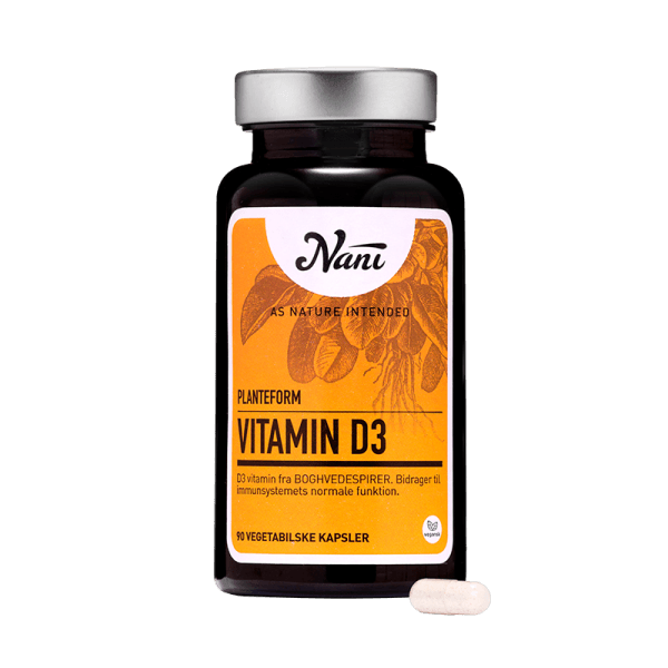 Nani Vitamin D3 vegetabilsk (90 tab)