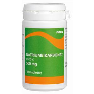 Natriumbicarbonat 500 mg - 100 tabl.