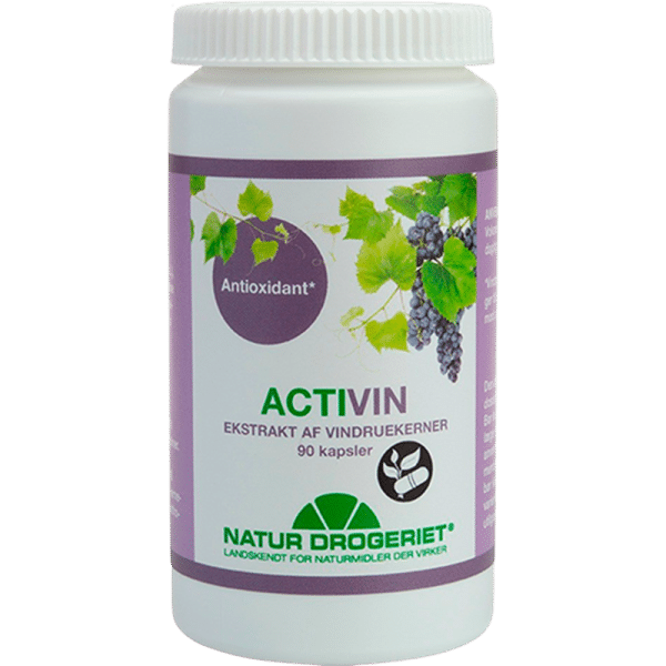 Natur Drogeriet ActivinÂ®1 Vindruekerneekstrakt (90 kap)