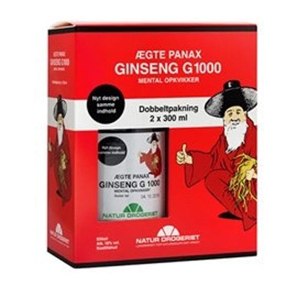 Natur Drogeriet Ægte Panax Ginseng G 1000 (2 x 300 ml)