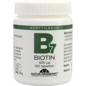 Natur-Drogeriet Biotin 425 Âµg - 100 tabl.