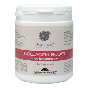 Natur Drogeriet Collagen-Boost M. Hyaluronsyre Hindbærsmag (350 g)