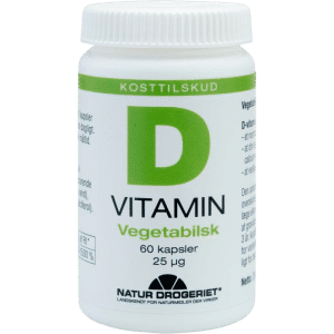 Natur Drogeriet D3 Vitamin 25 mcg Vegetabilsk (60 kap)