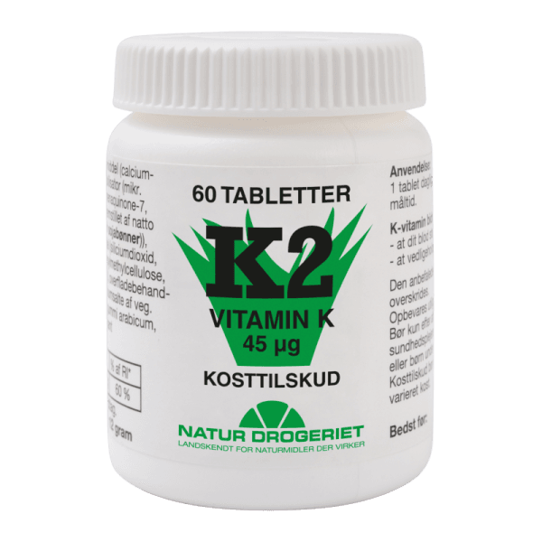 Natur Drogeriet K2-Vitamin 45 Ug (60 tab)