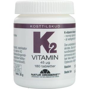 Natur-Drogeriet K2-vitamin 45 mcg - 180 stk