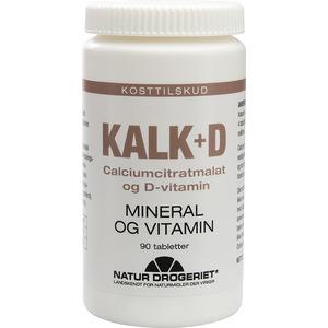 Natur-Drogeriet Kalk + D - 90 tabl.