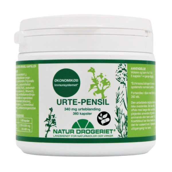 Natur Drogeriet Urte-Pensil Økonomikøb 340 mg (360 kapsler)