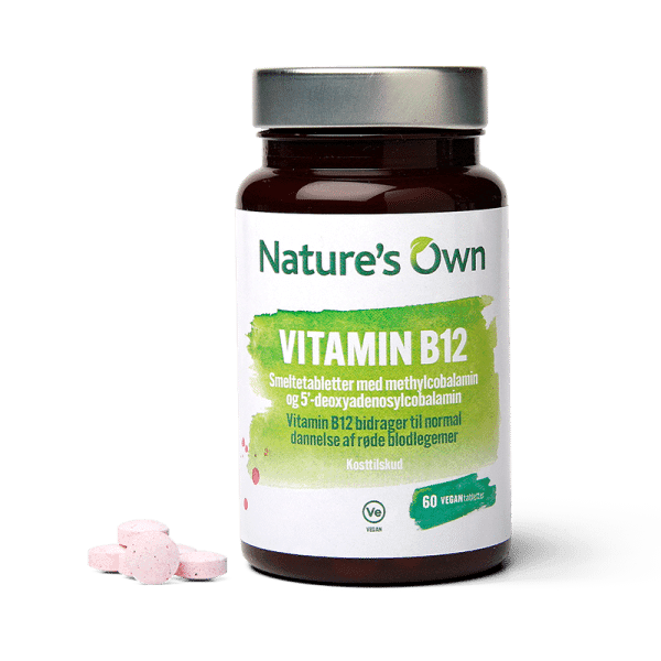 Natures Own Vitamin B12 Vegan smeltetablet (60 tab.)