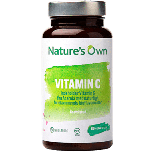 Natures Own Vitamin C fra Acerola (60 kaps)