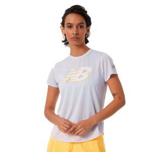 New Balance Graphic Accelerate Løbe T-Shirt Dame