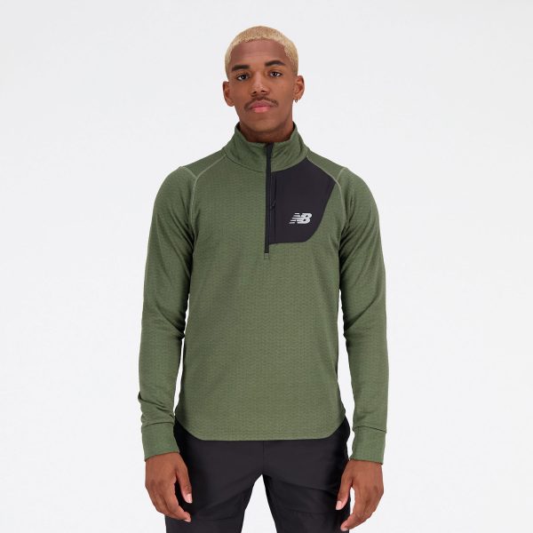 New Balance Heat Grid Half Zip Herre