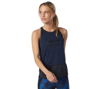 New Balance Printed Impact Run Hybrid Tank Top Dame