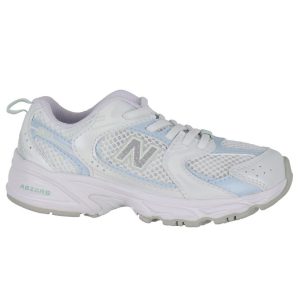 New Balance Sko - 530 - White/Light Chrome Blue