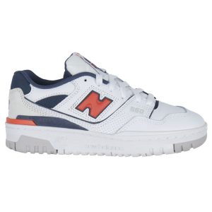 New Balance Sko - 550 - White/True Red