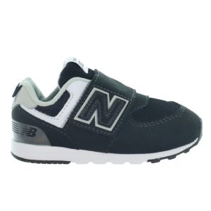 New Balance Sko - 574 - Black/Silver Metalic