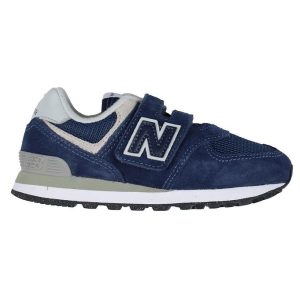 New Balance Sko - 574 - Navy/Hvid